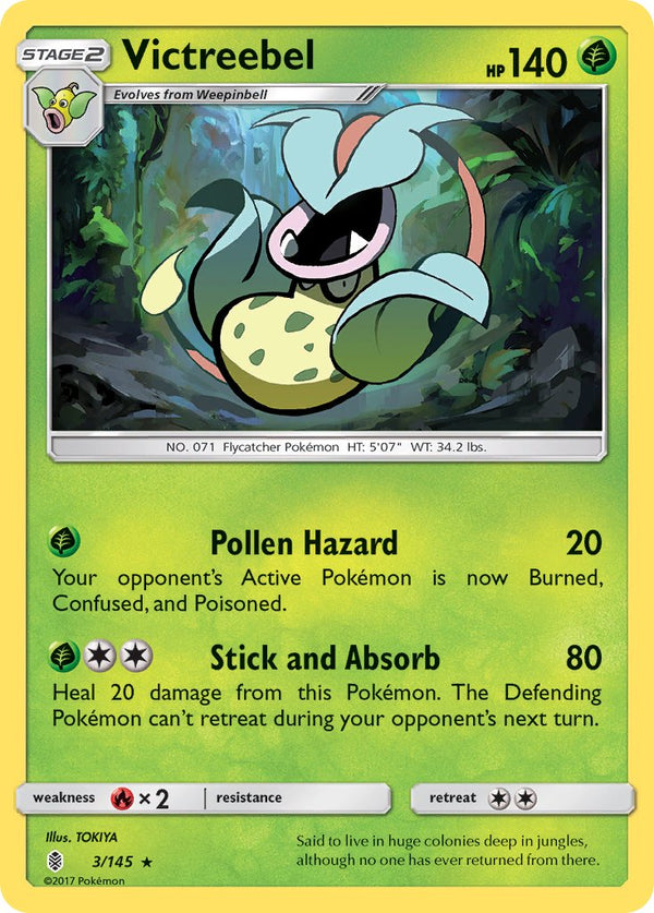 Victreebel - 003/145 (SM:GRI) Rare - Near Mint