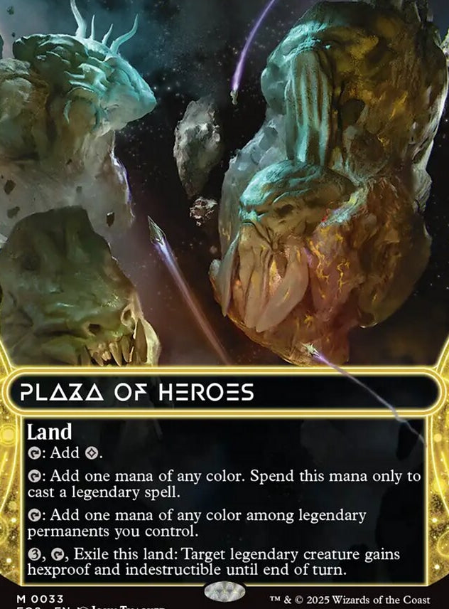 Plaza of Heroes [ #0033 Borderless Stellar Sights ] (EOS-M)