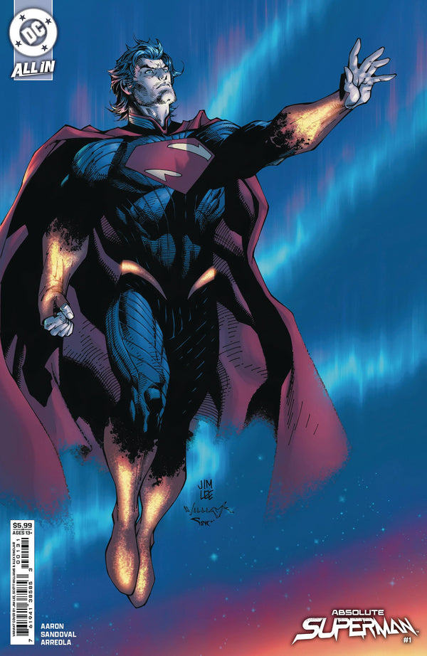 ABSOLUTE SUPERMAN #1 CVR C JIM LEE CARD STOCK VAR