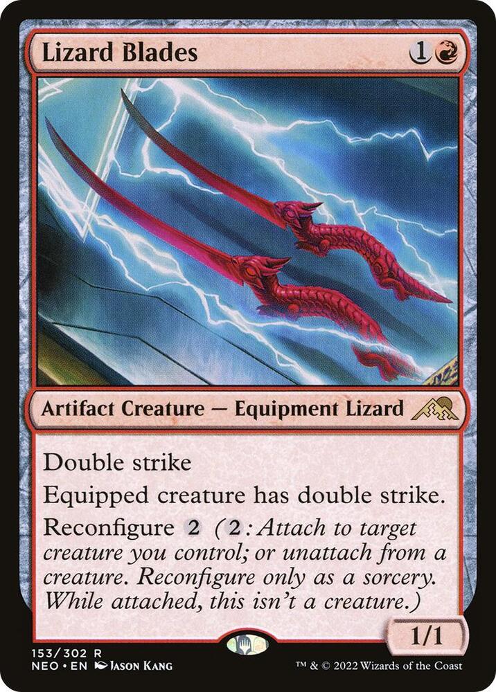 Lizard Blades [ #153/302 ] (NEO-R)