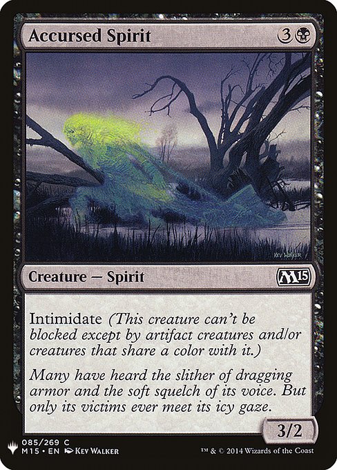 Accursed Spirit [Mystery Booster #0559] (M15-C)