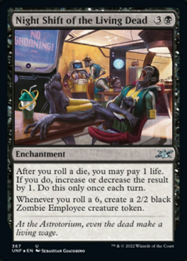 Night Shift of the Living Dead [#367 Galaxy Foil] (UNF-U)