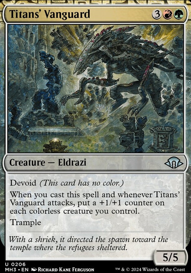 Titans' Vanguard [#0206] (MH3-U-FOIL)