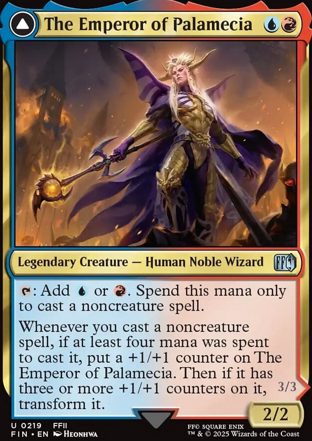 The Emperor of Palamecia // The Lord Master of Hell [ #0219 ] (FIN-U)