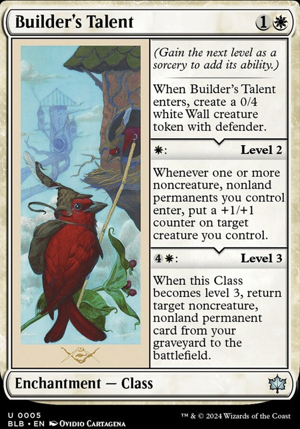 Builder's Talent [#0005] (BLB-U-FOIL)