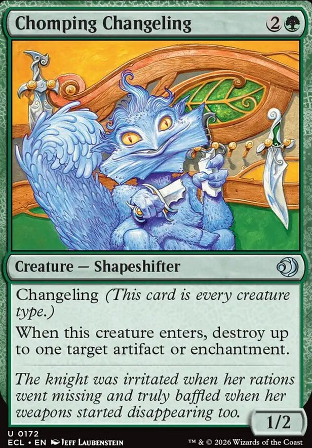 Chomping Changeling [ #0172 ] (ECL-U)