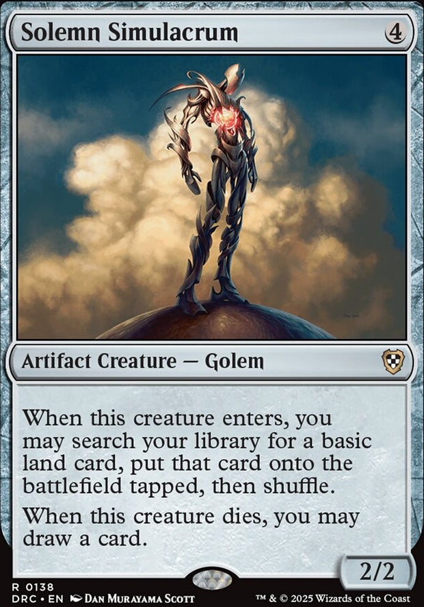 Solemn Simulacrum [ #0138 ] (DRC-R)