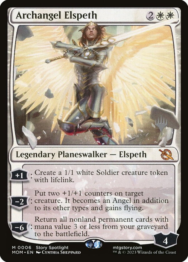 Archangel Elspeth [#0006] (MOM-M-PP-FOIL)