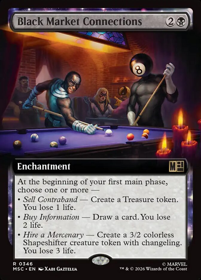 Black Market Connections [ #0346 Extended Art ] (MSC-R)