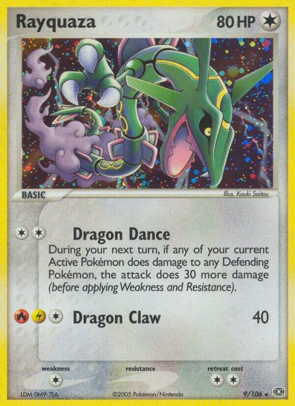 Rayquaza - 9/106 - Holo Rare