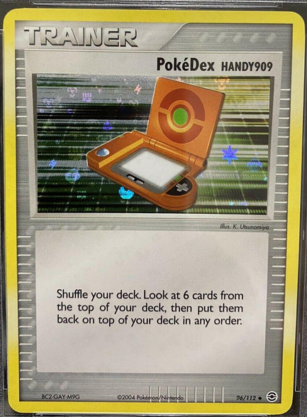 PokeDex HANDY909 - 096/112 (RG) Uncommon - Light Play Reverse Holofoil