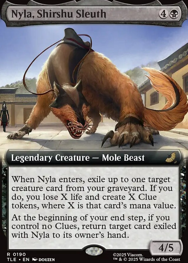 Nyla, Shirshu Sleuth [ #0190 Extended Art ] (TLE-R)