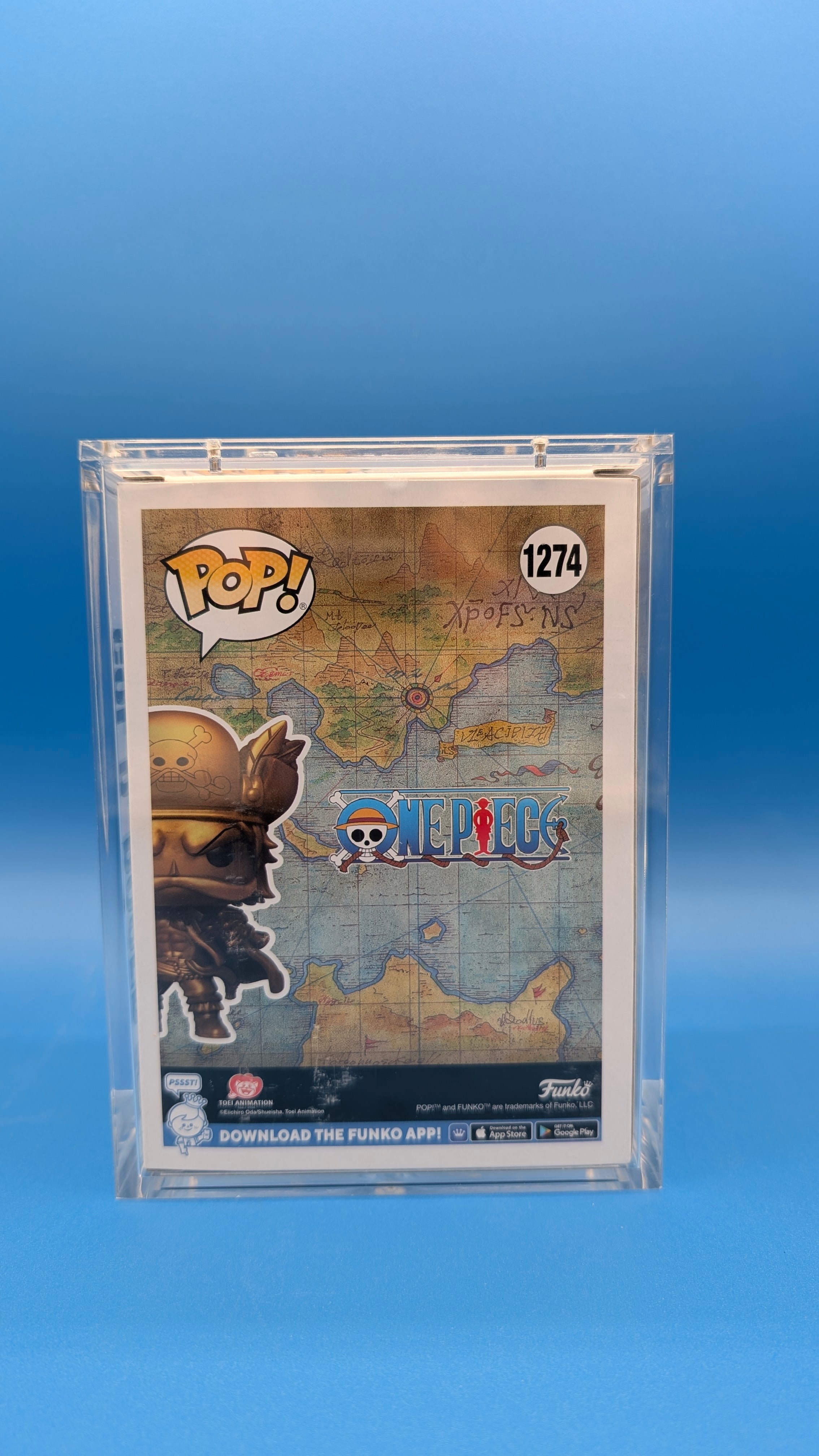 POP Figure: One Piece #1274- Gol D. Roger (2024 Funtastic Voyage) (3400 PCS Show Edition) (Gold)