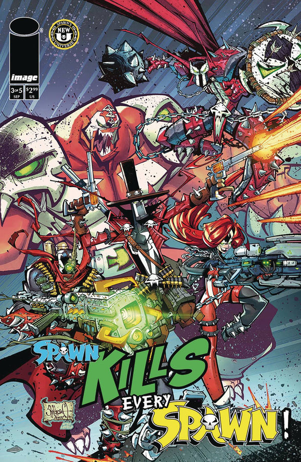 SPAWN KILLS EVERY SPAWN #3 (OF 5) CVR A ROB SKETCHCRAFT DUENAS