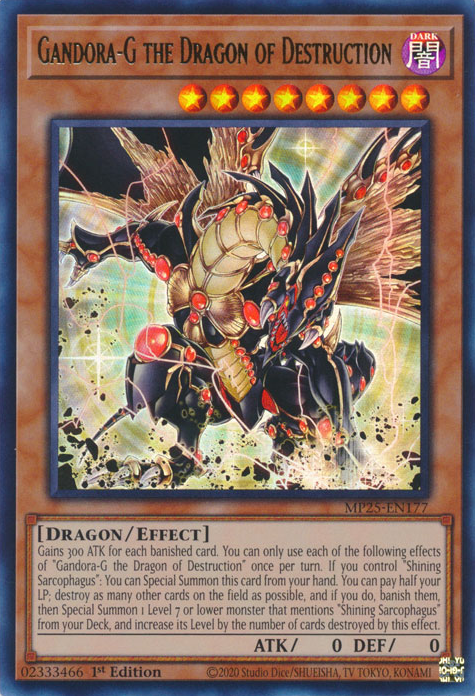 Gandora-G the Dragon of Destruction (MP25-EN177)