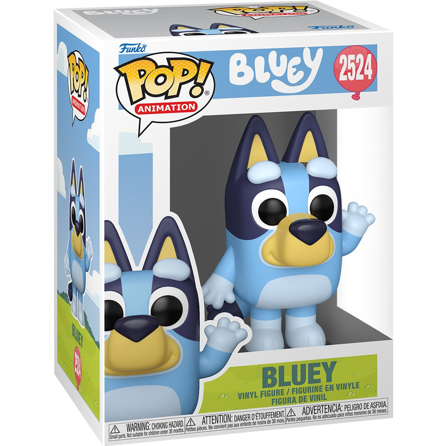 POP Figure: Bluey #2524 - Bluey Waving (Specialty)