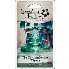 Legend of the Five Rings LCG: (L5C05) The Imperial Cycle - The Chrysanthemum Throne Dynasty Pack