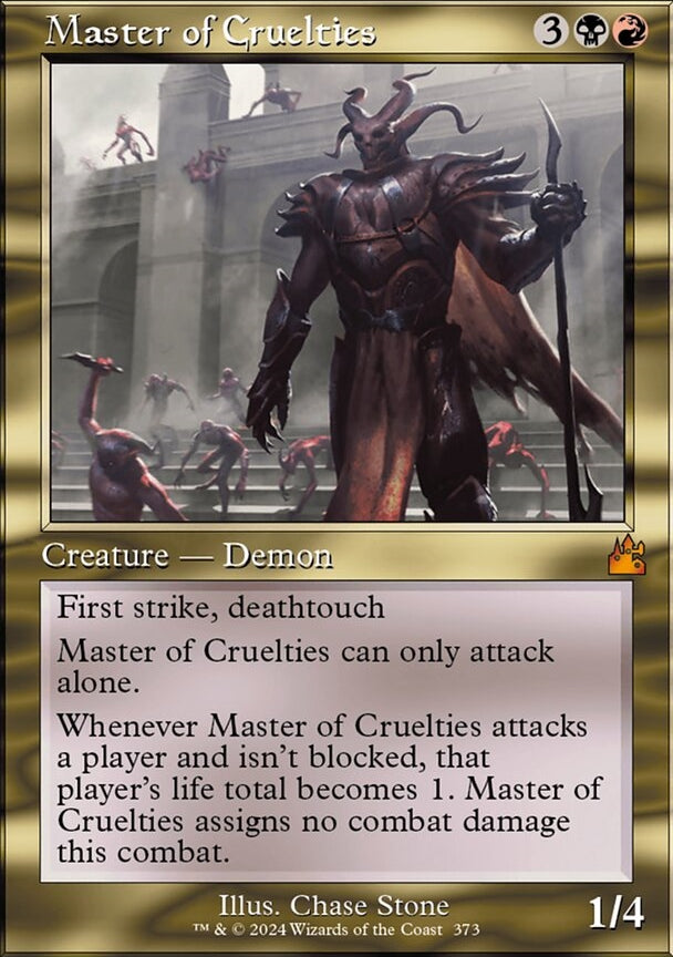 Master of Cruelties [#0373 Retro Frame] (RVR-M)