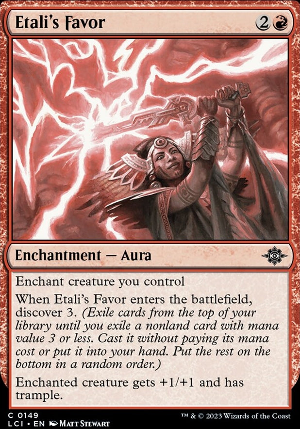 Etali's Favor [#0149] (LCI-C)