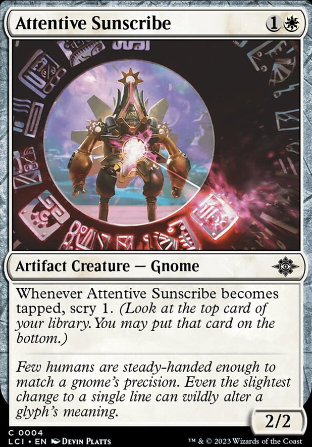 Attentive Sunscribe [#0004] (LCI-C)