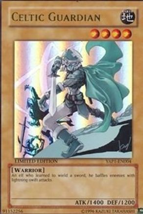 Celtic Guardian (YAP1-EN004) Moderate Play