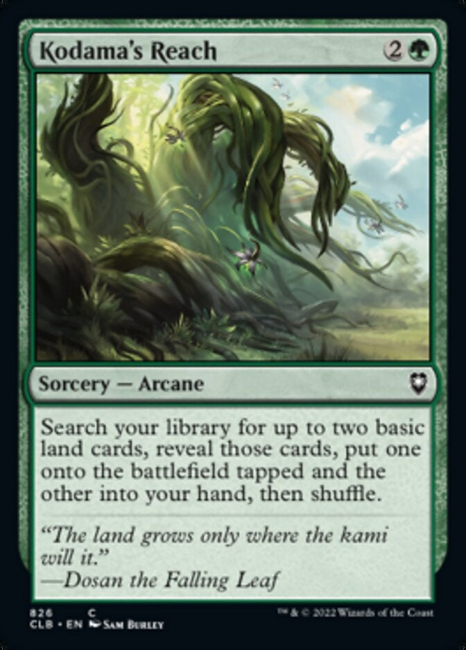 Kodama's Reach [#826 Commander Decks] (CLB-C)