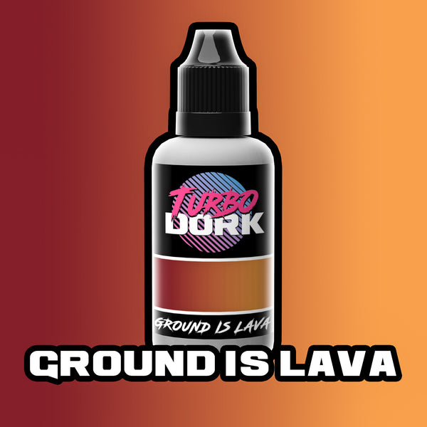 Turbo Dork: Colorshift Acrylic - Ground Is Lava (20ml)