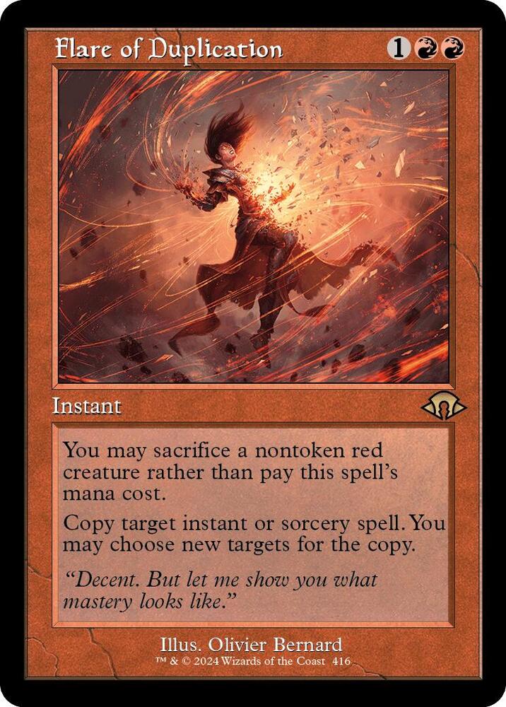 Flare of Duplication [#0416 Retro Frame] (MH3-R) Light Play