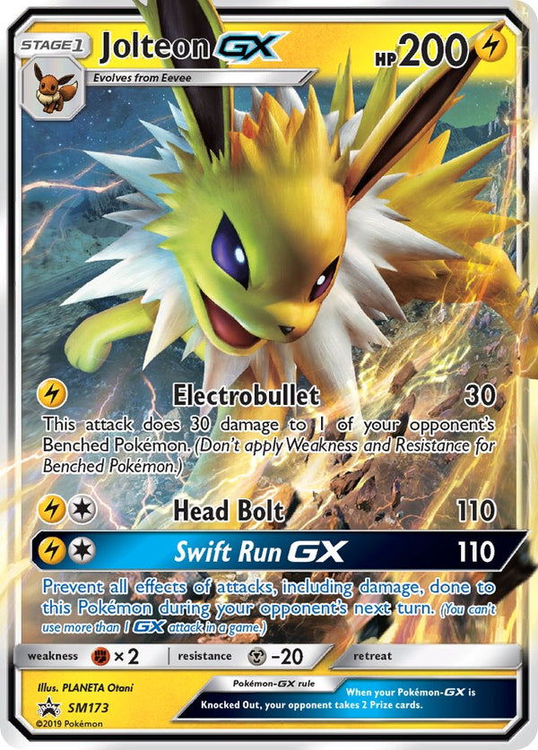 Jolteon GX - SM173 (SM:PR) Promo - Near Mint Holofoil