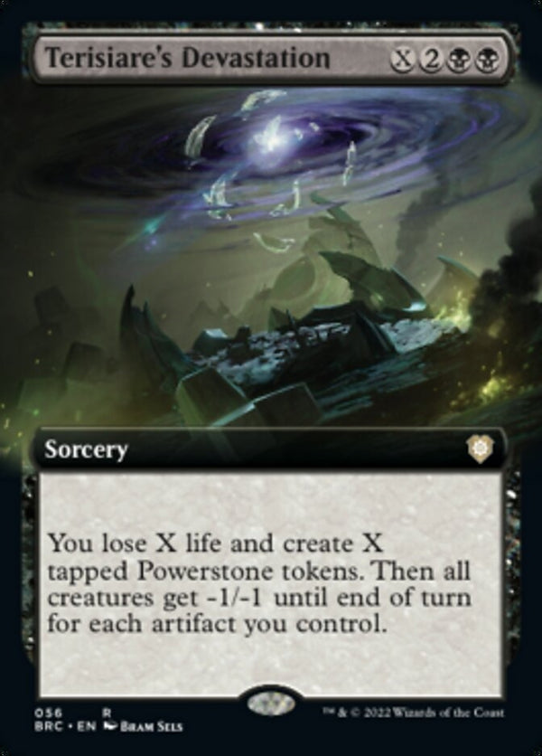 Terisiare's Devastation [#56 Extended Art] (BRC-R)