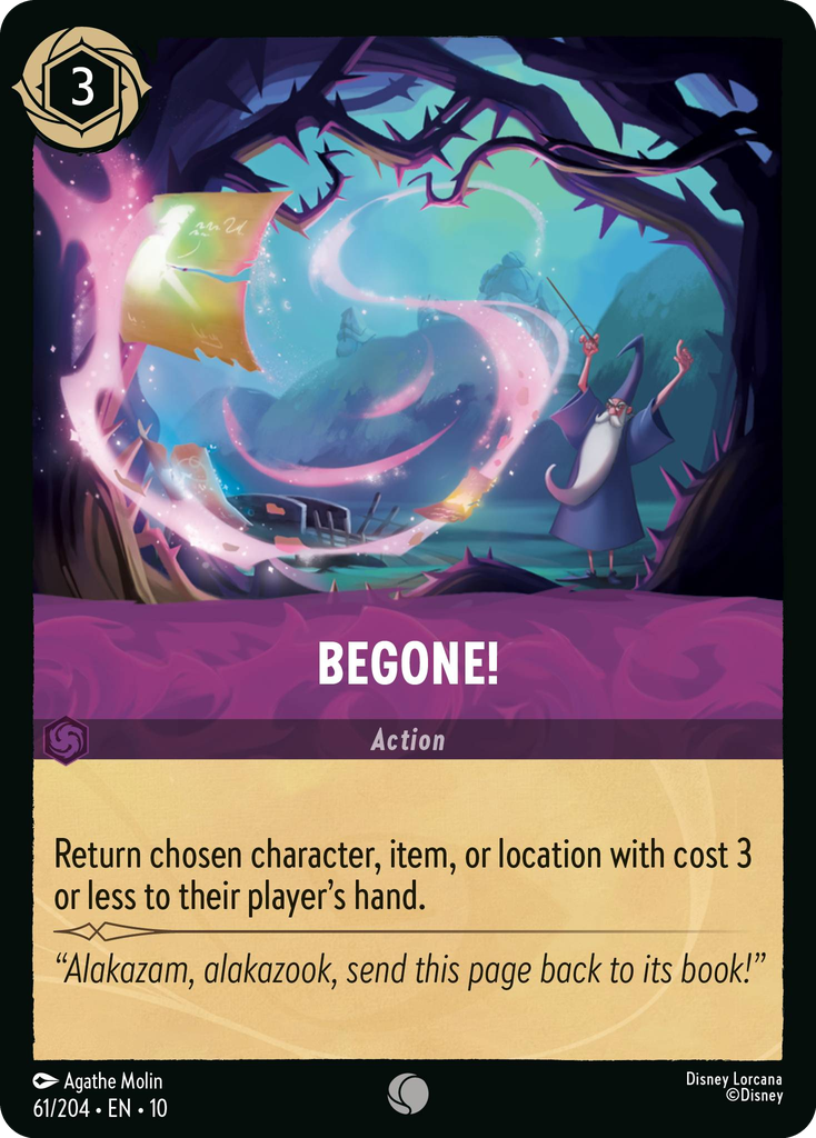 Begone! (061/204 - Whispers in the Well) Common