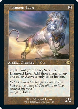 Diamond Lion [#427 Old-Frame] (MH2-R)