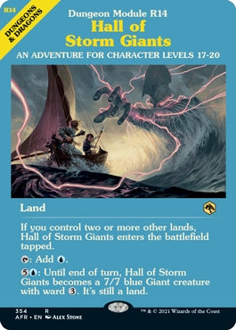 Hall of Storm Giants [#354 Showcase] (AFR-R)