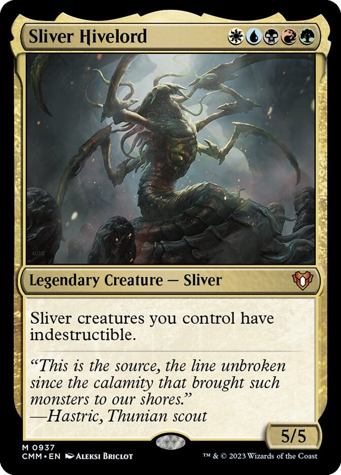 Sliver Hivelord [#0937 Reprints] (CMM-M)