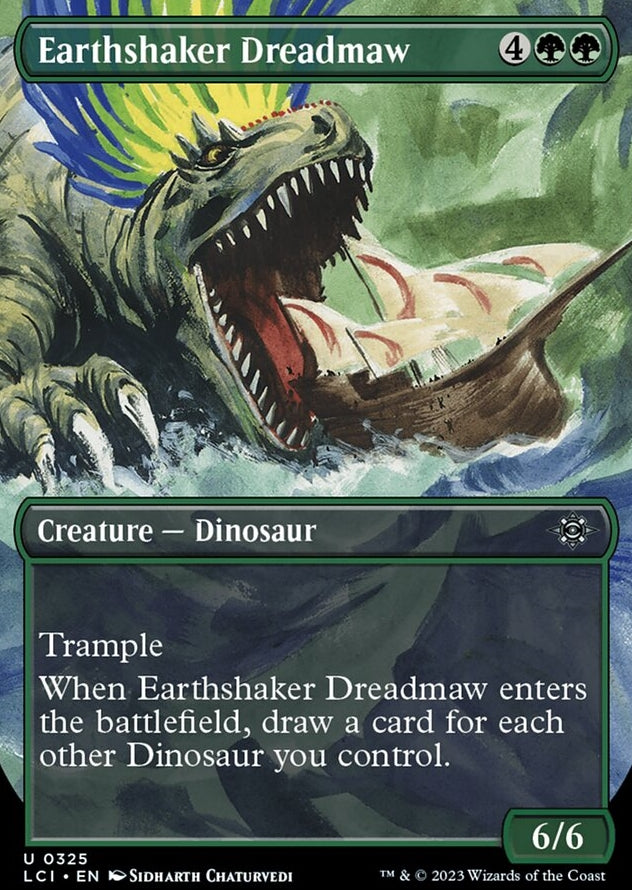 Earthshaker Dreadmaw [#0325 Borderless] (LCI-U)