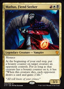 Mathas, Fiend Seeker (C17-M-FOIL)