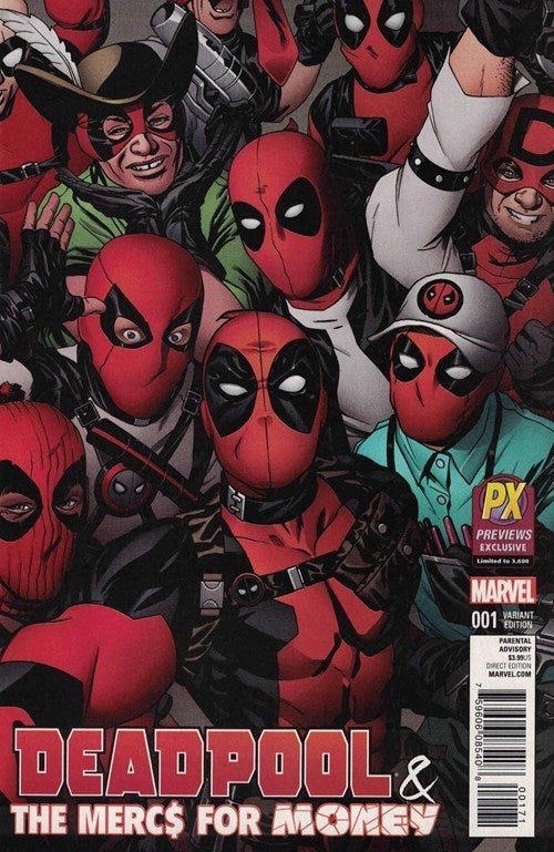 Deadpool & The Mercs for Money (2016 Series) Vol 1 Comic Bundle (#1-5 incl Variants)
