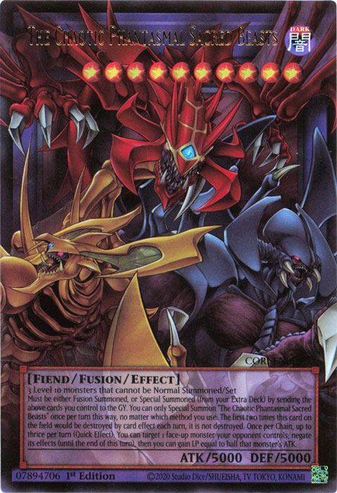 The Chaotic Phantasmal Sacred Beasts (CORI-EN029)
