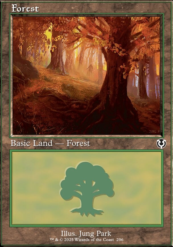 Forest [ #0296 Retro Frame ] (INR-C-FOIL)