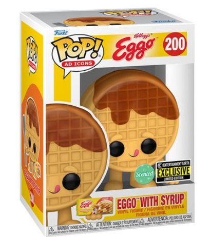 POP Figure: Icons #0200 - Kellogg's Eggo - Eggo with Syrup (EE Exclusive)