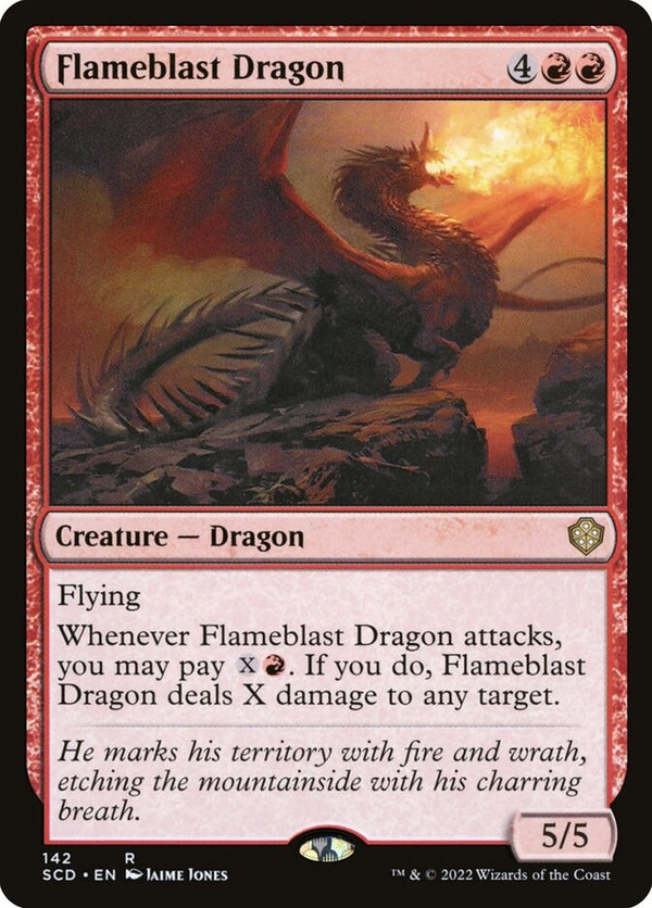 Flameblast Dragon [#142] (SCD-R)