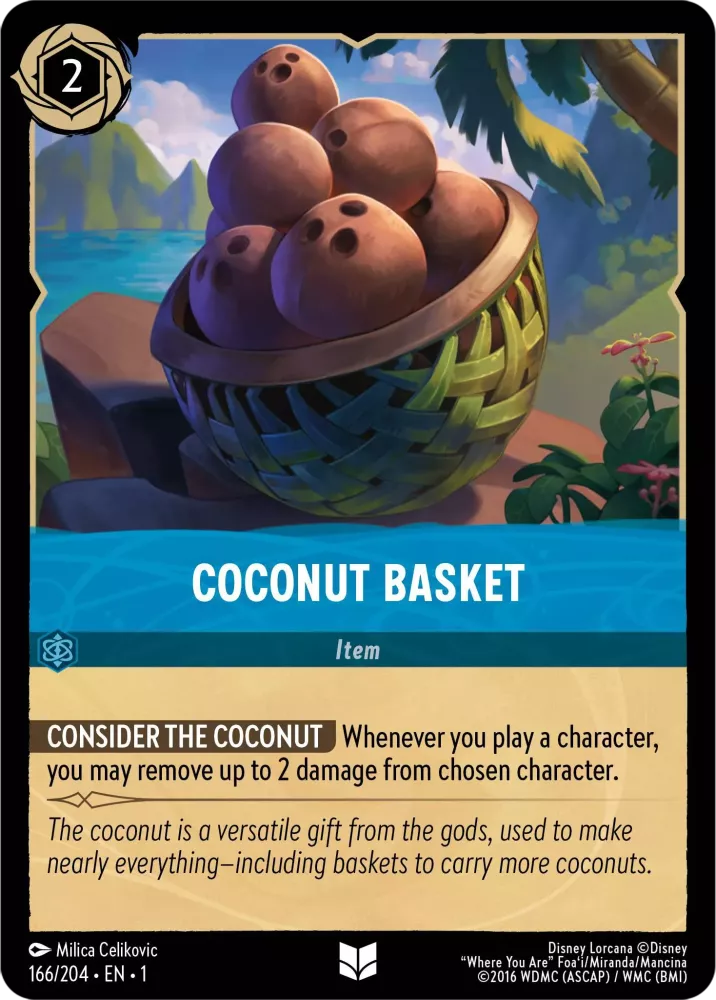 Coconut Basket (The First Chapter 166/204) Uncommon - Near Mint