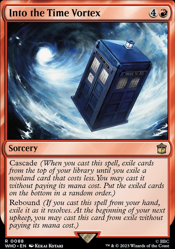 Into the Time Vortex [#0088 New Cards] (WHO-R)