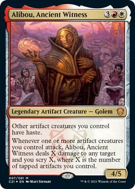 Alibou, Ancient Witness (C21-M-FOIL)