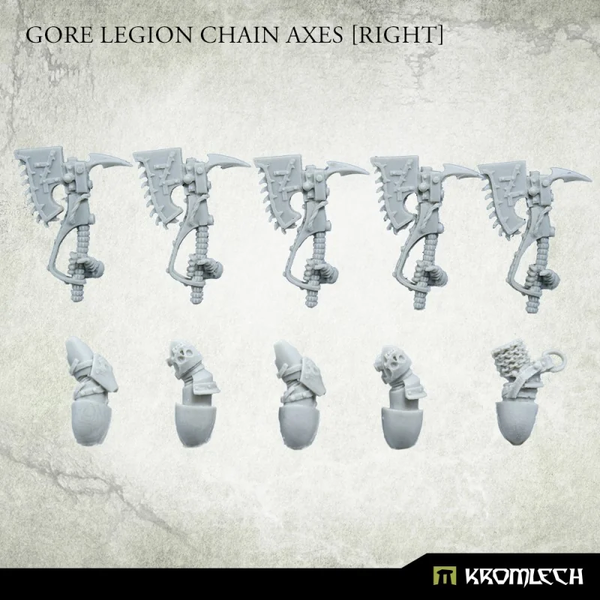 Kromlech KRCB239: Gore Legion Chain Axes - Right (5)