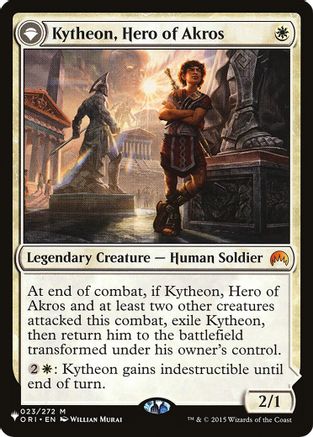 Kytheon, Hero of Akros/Gideon, Battle-Forged (ORI-M-LIST)