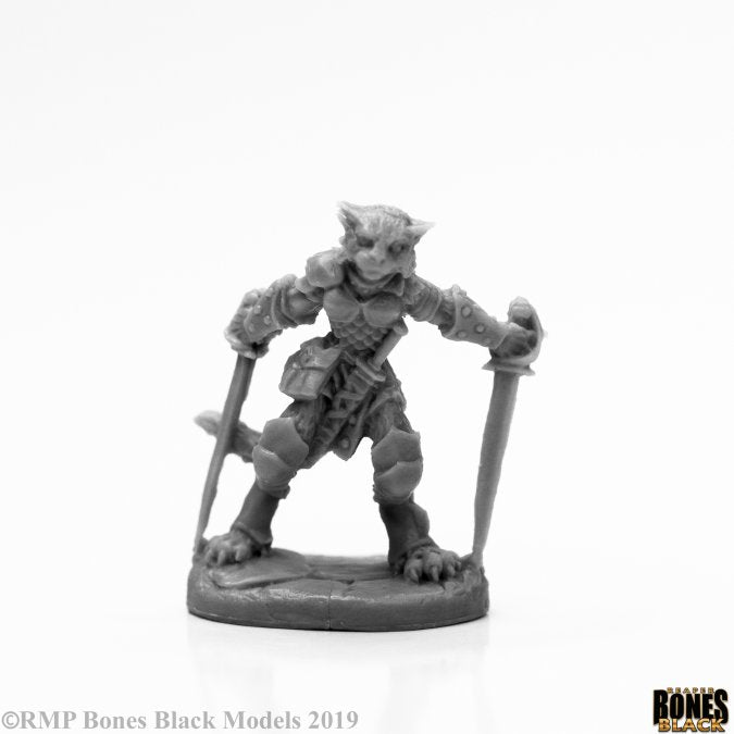 Bones Black 44118: Shadoweyes, Catfolk Rogue