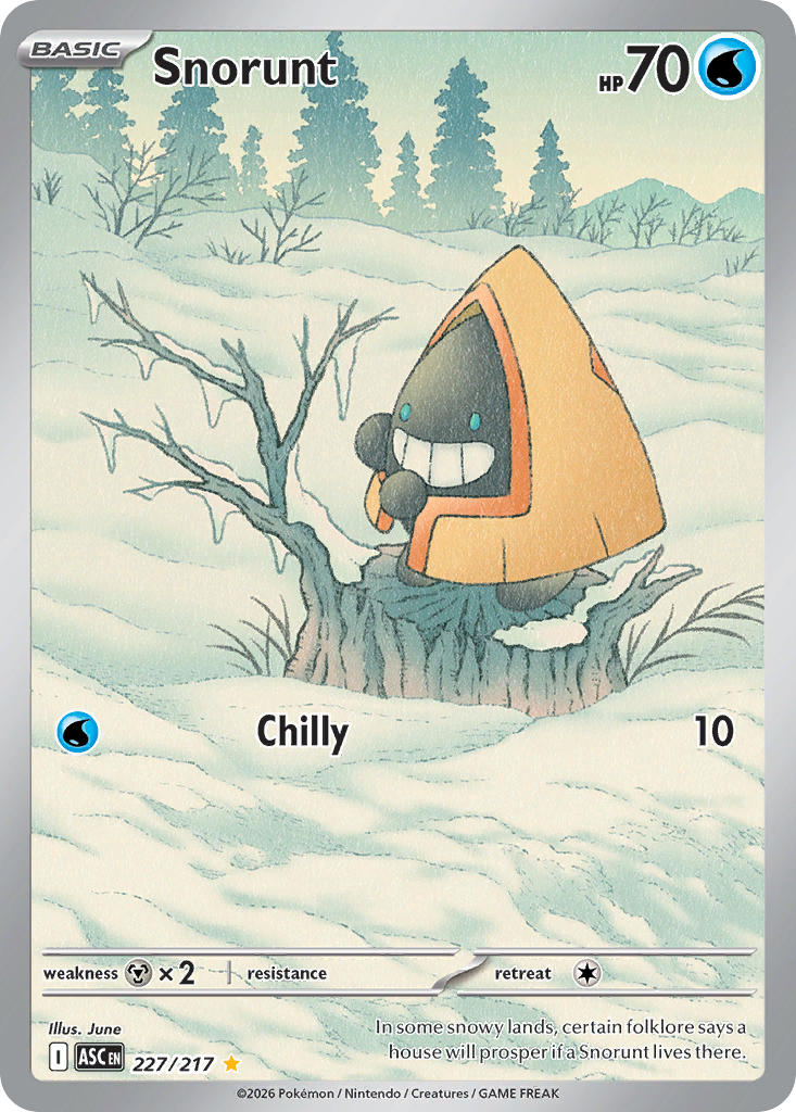 Snorunt - 227/217 (ASC) Illustration Rare