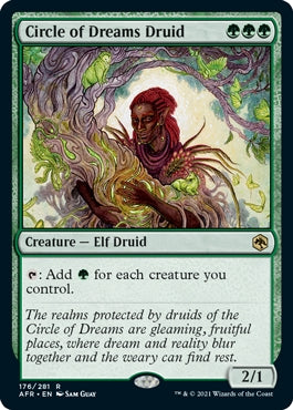 Circle of Dreams Druid (AFR-R)