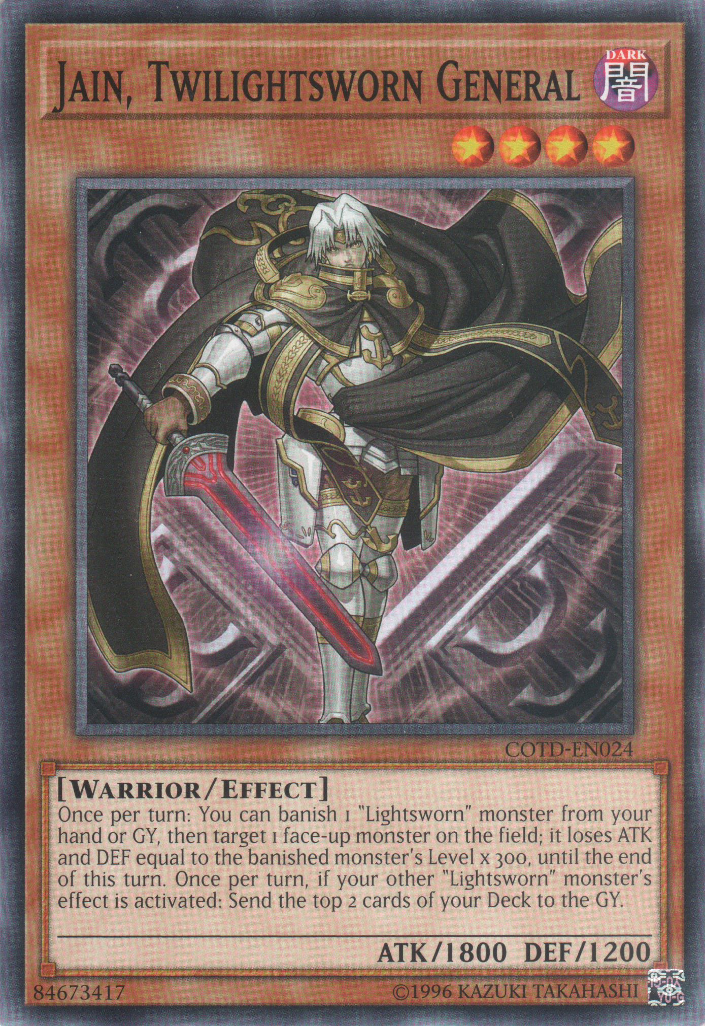 Jain, Twilightsworn General (COTD-EN024) Near Mint Unlimited - Common